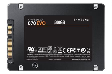 SSD Samsung 870 EVO 500GB, SATA